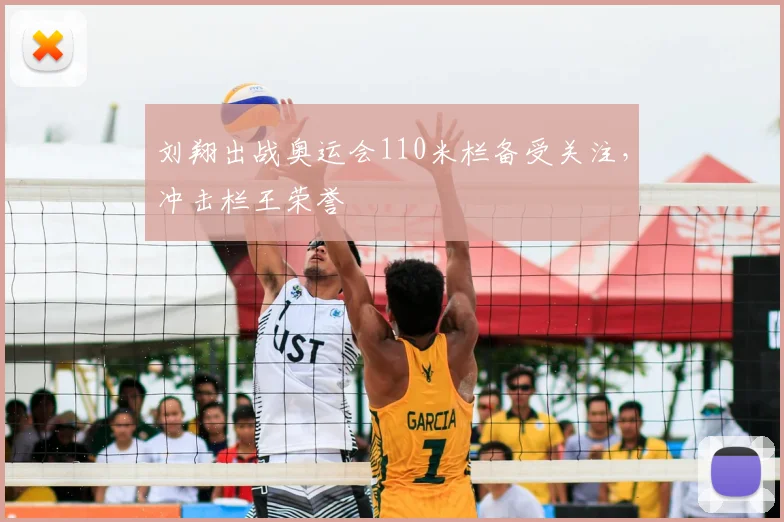 刘翔出战奥运会110米栏备受关注，冲击栏王荣誉